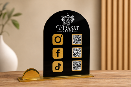 Signature Social Stand With Card Holder