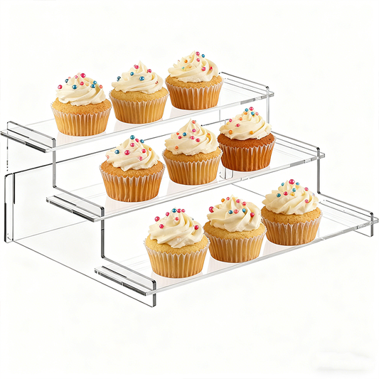 Clear Acrylic Cupcake Display Stand