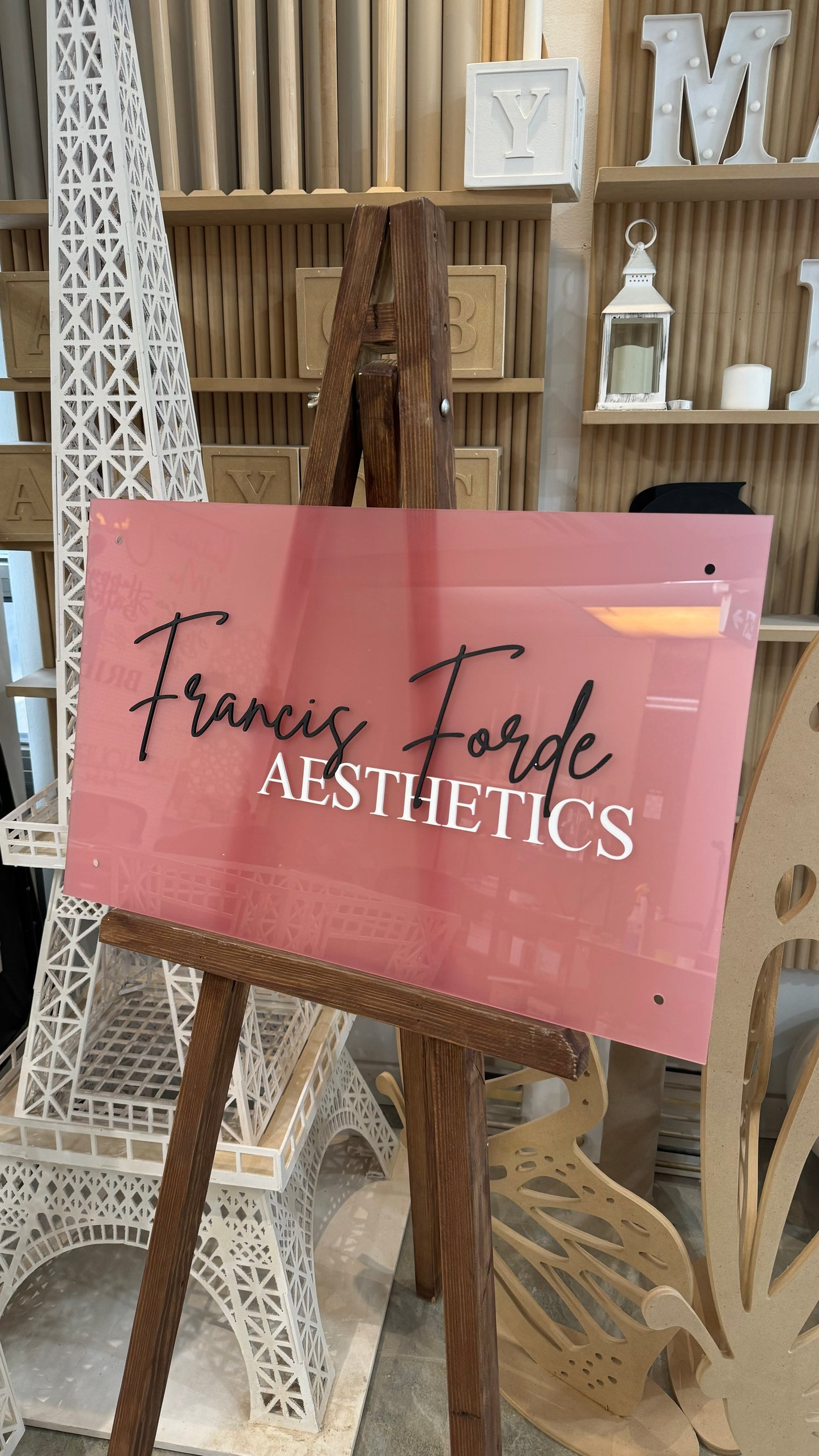Rectangle Business Sign