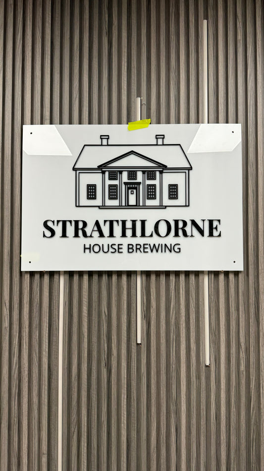 Rectangle Business Sign