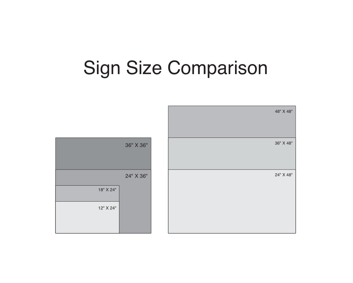 Rectangle Business Sign
