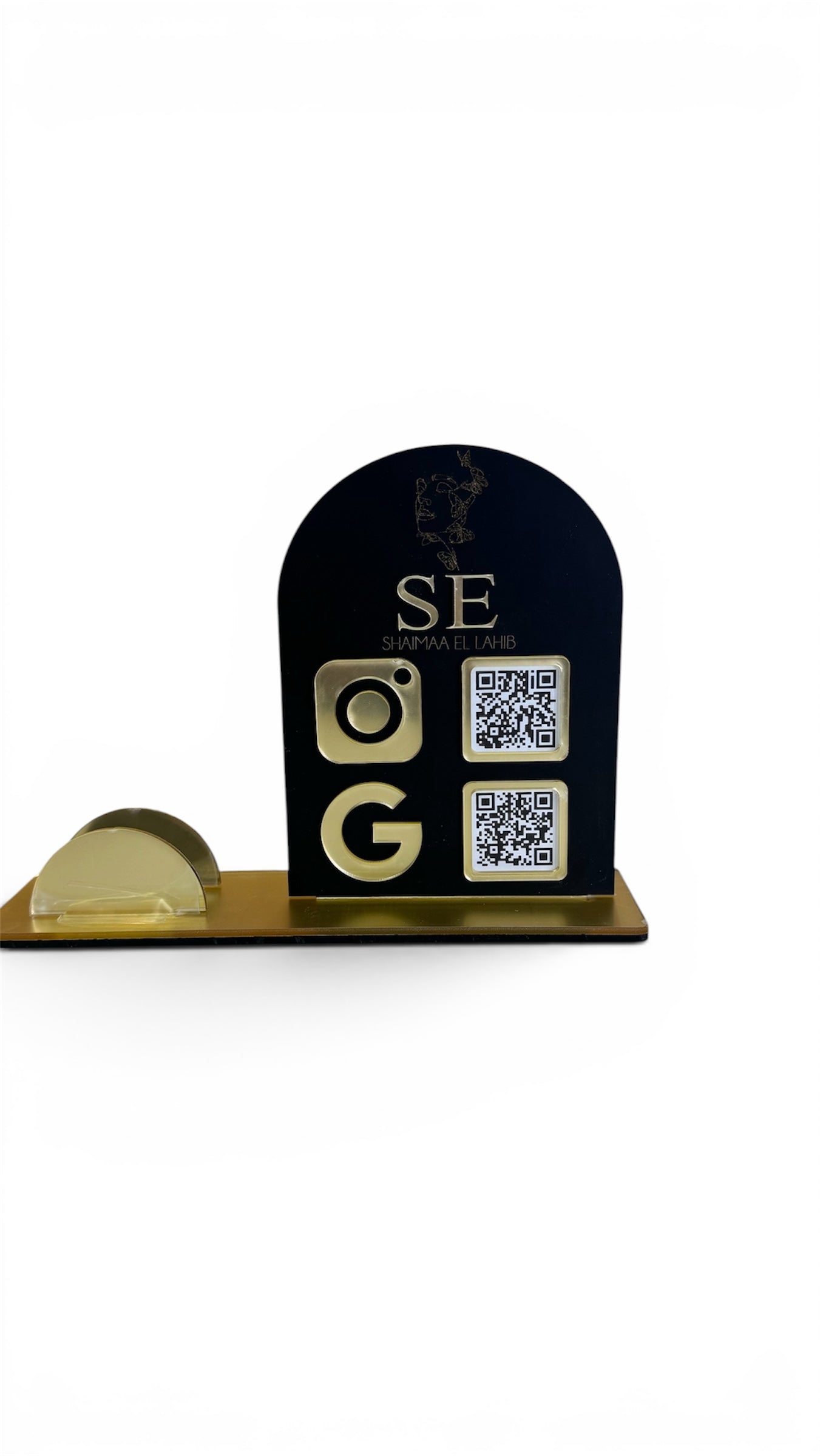 Signature Social Stand With Card Holder